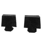 Replacement Pair of Brake Clutch Pedal Bumpers for Compatibility Chart (—)