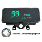 LCD Display Motor Speedmeter for Ebike Electric Bike (Long Line)