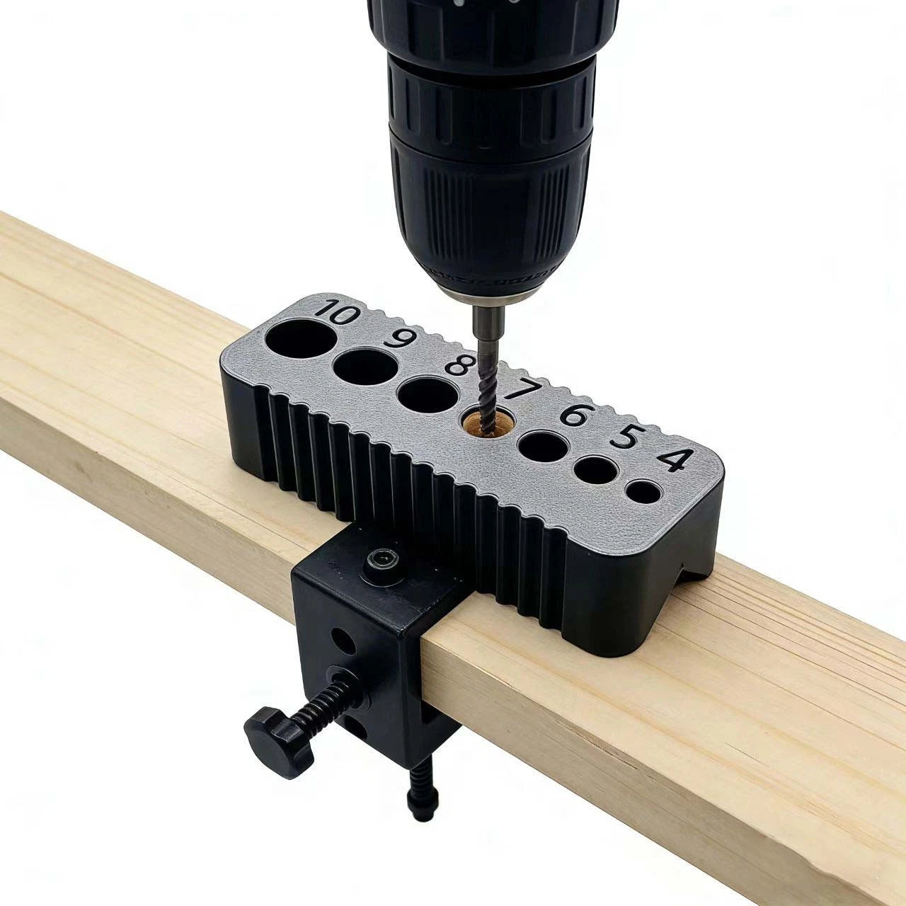 Precision Drill Guide for Woodworkers (4mm–10mm)