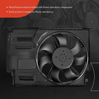 Cooling Fan Assembly with Shroud for BMW X1 (2016–2019) Mini Cooper (2015–2019)