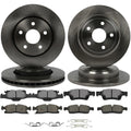 Front Rear Rotors & Pads for Dodge Durango (2011–2020) 330mm Diameter