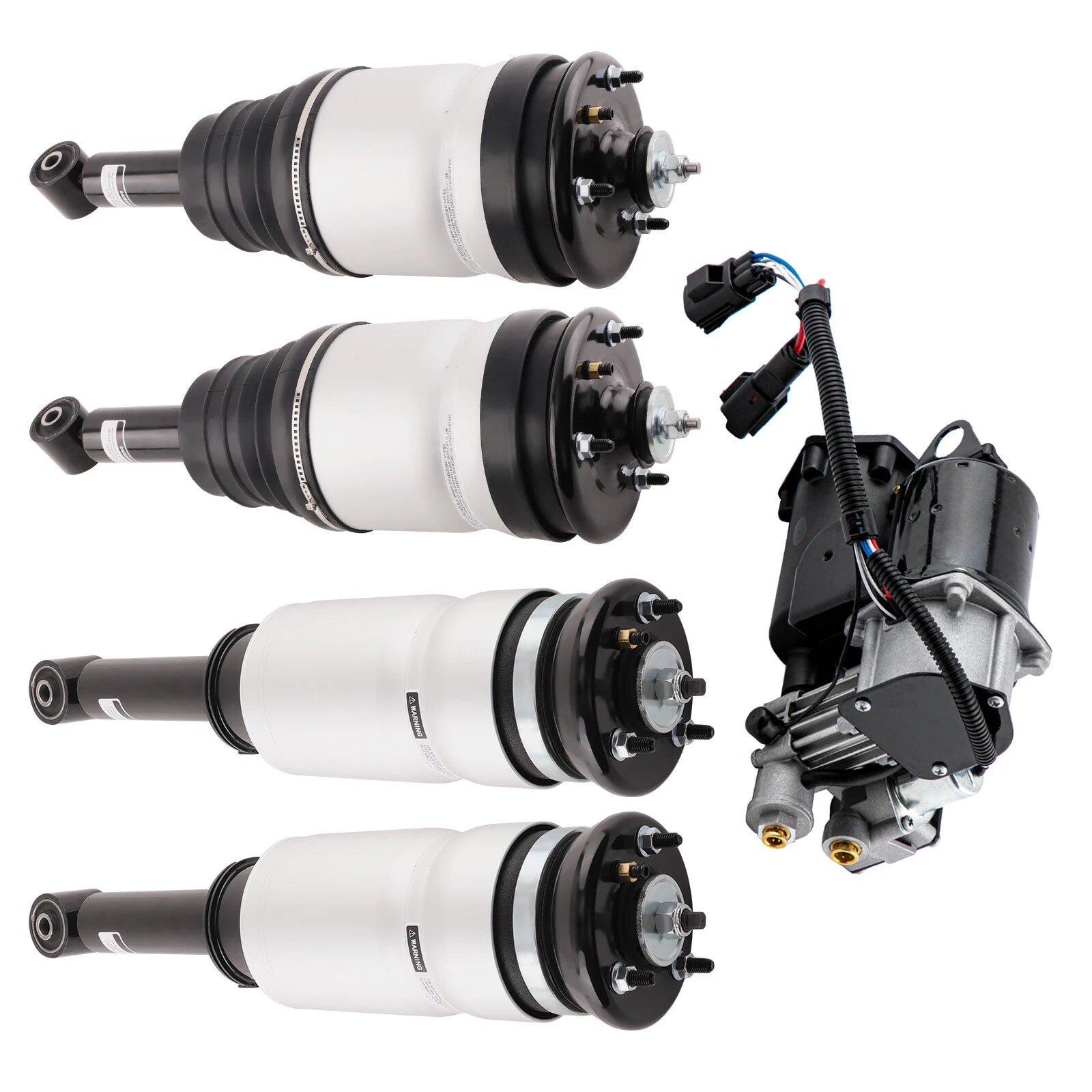 Set of 5 Air Suspension Struts for Land Rover Range Rover Sport