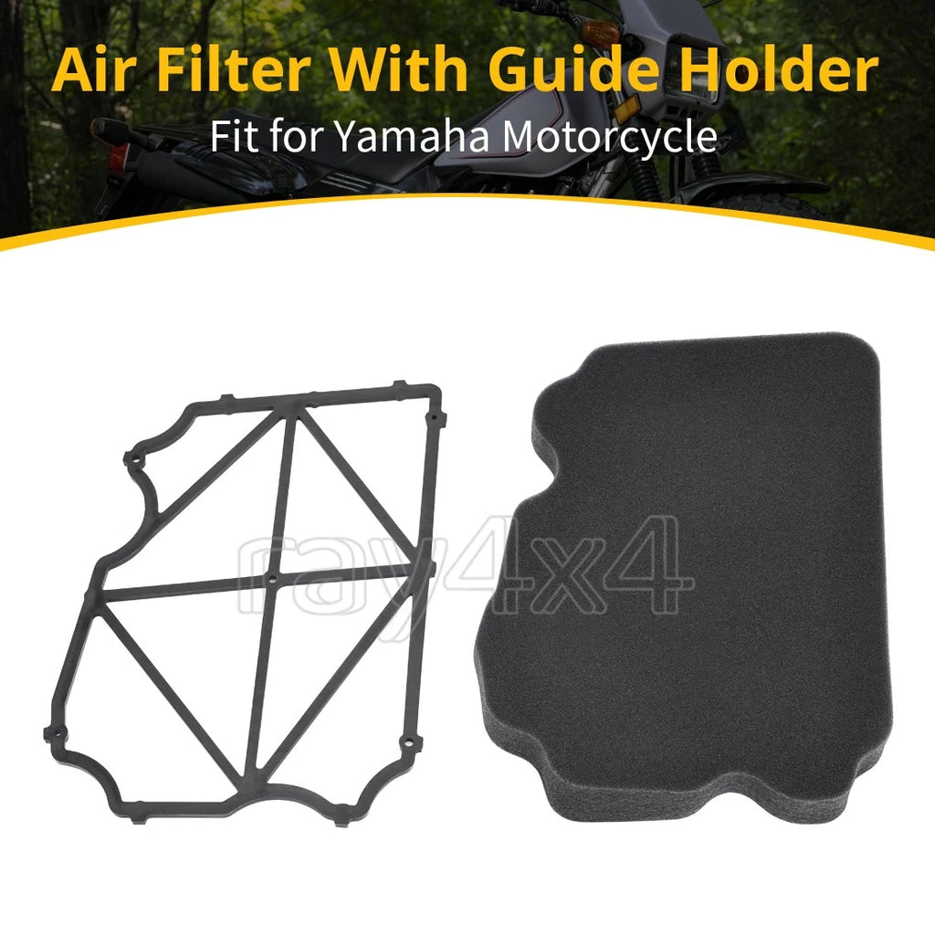 Air Cleaner Element 2JX-14451-00-00 for Yamaha TW200 (1987–2024) w/ Guide Holder