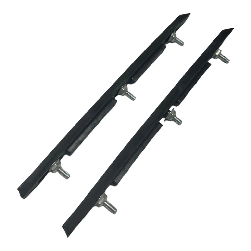 Bumper Guard Insert Pads Front Rear Replacement for Chevy Chevelle (1971–1972)