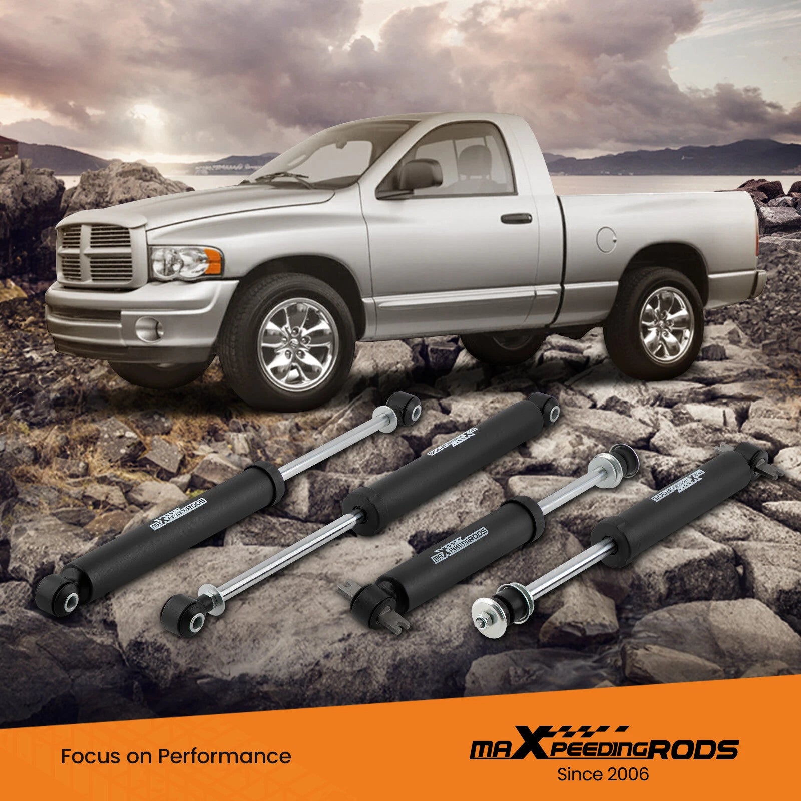 3" Suspension Lift Kit for Dodge Ram 1500 2WD (2002-2005)
