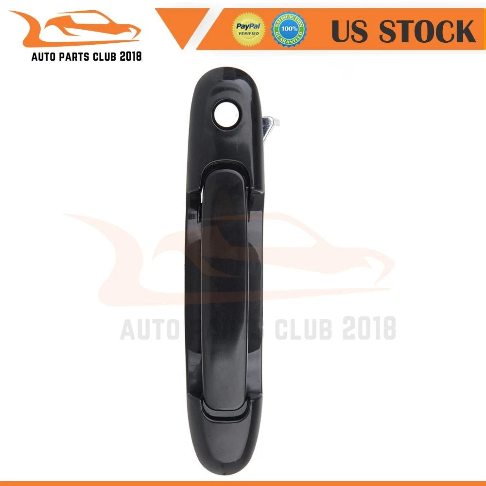 Door Handle for Toyota Sienna (1998–2003) Black Exterior Front Right