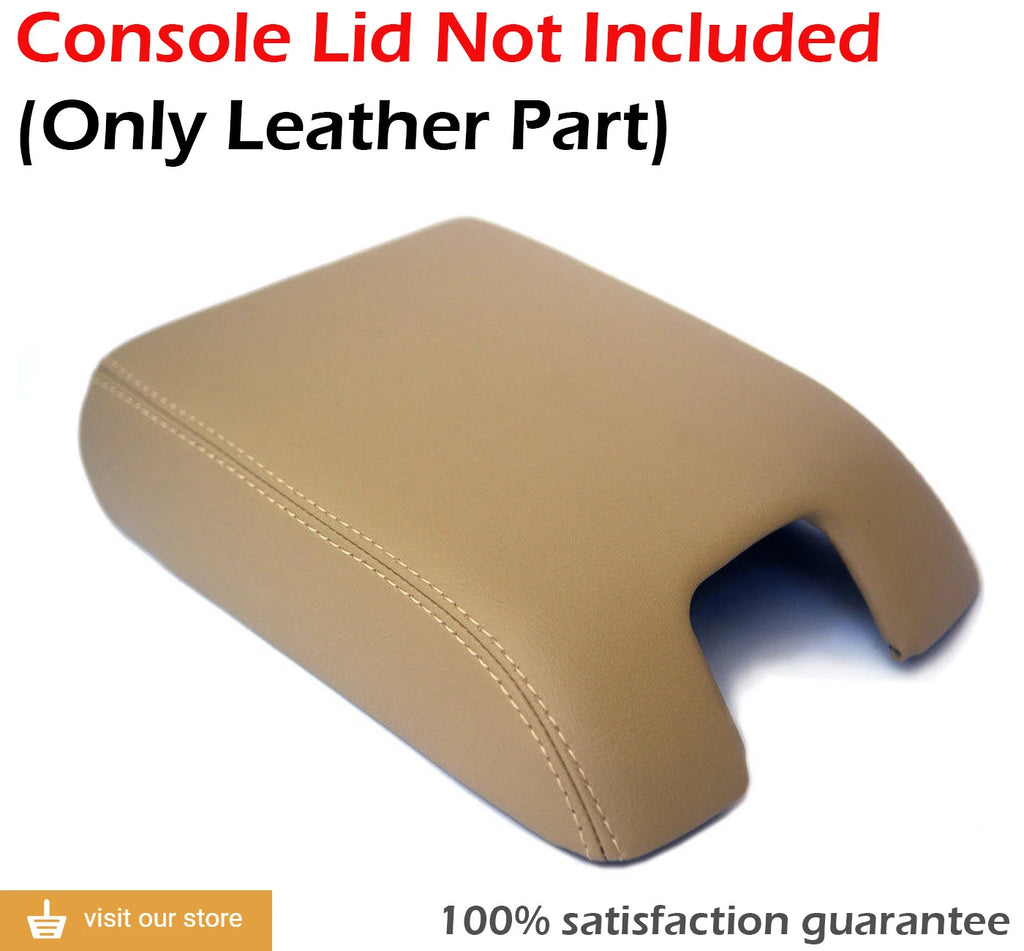 Center Console Armrest Cover for Mazda CX-9 (2007–2009) Beige PVC Leather