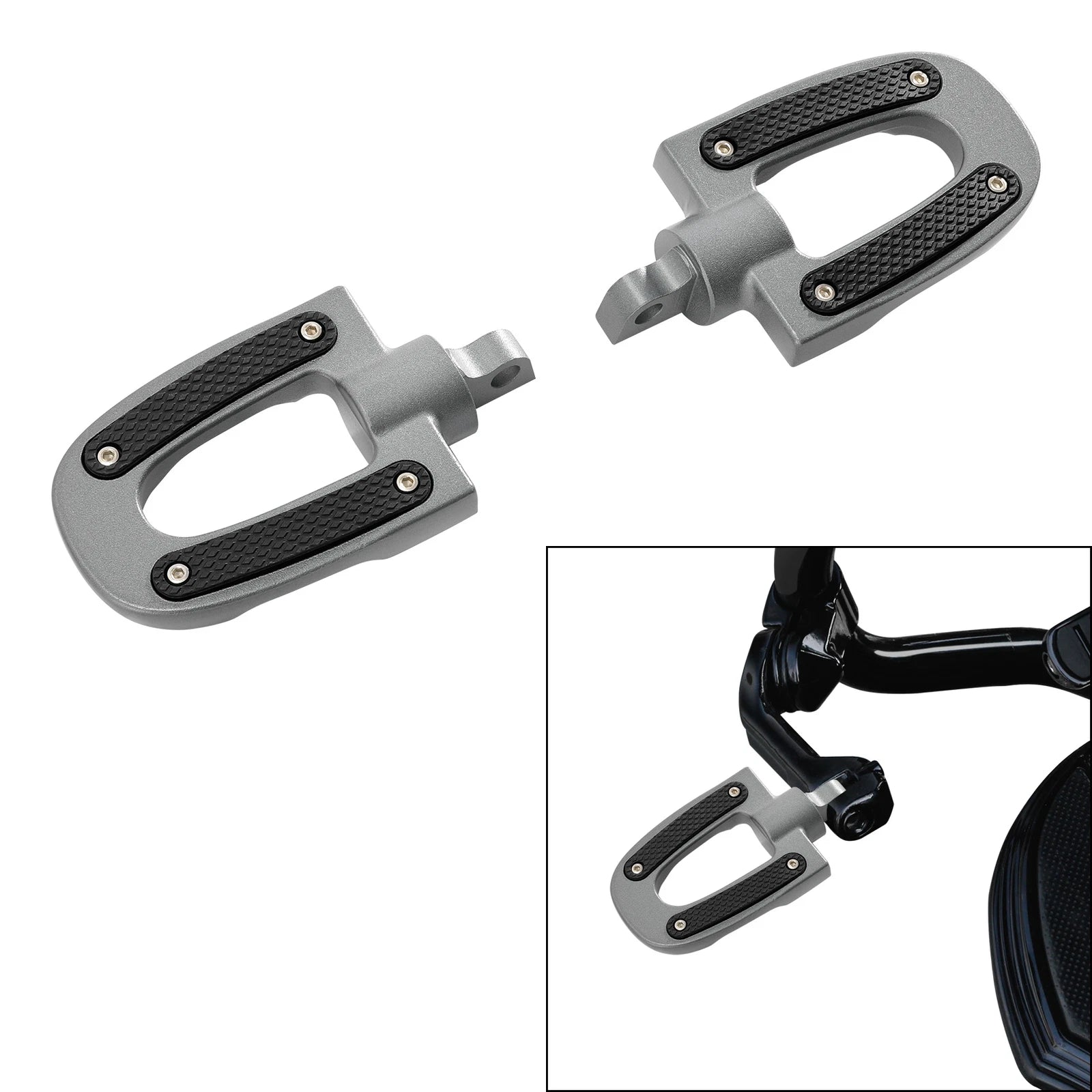 Passenger Footpegs Mount for Harley Touring Electra Street Glide (1993–Up)