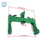 3-Point Quick Hitch with 2" Receiver for Category 1 & 2 Tractor (3000lb)