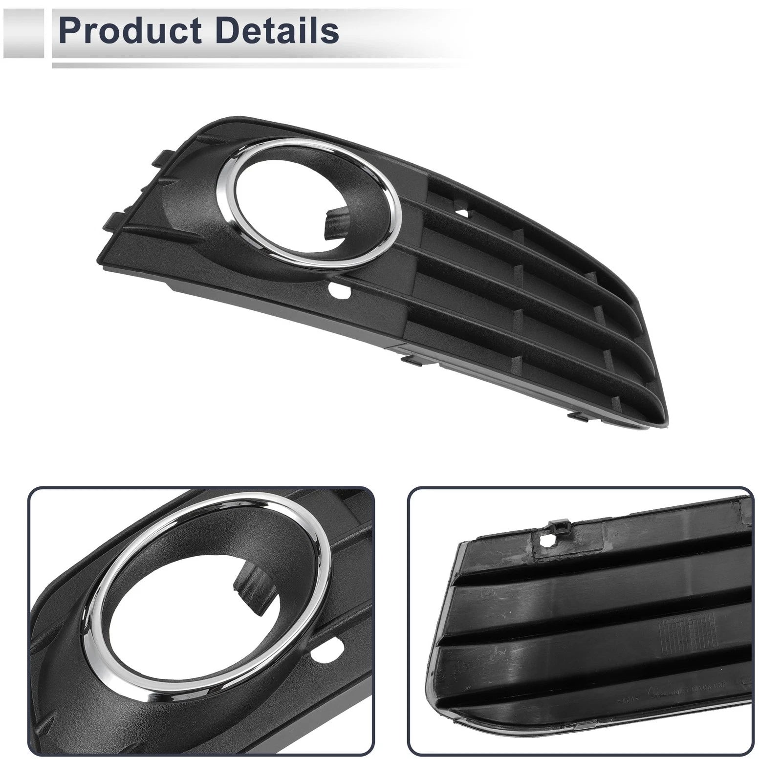1 Pc Fog Light Grill for Audi A4 (2009–2011) No. 8KD807682