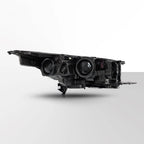 Black Halogen Headlight for Ford Escape (2018–2019) Left Driver Side