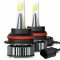 2X 9007 LED Headlight Bulbs for Dodge Ram 1500 2500 3500 (2003–2005)