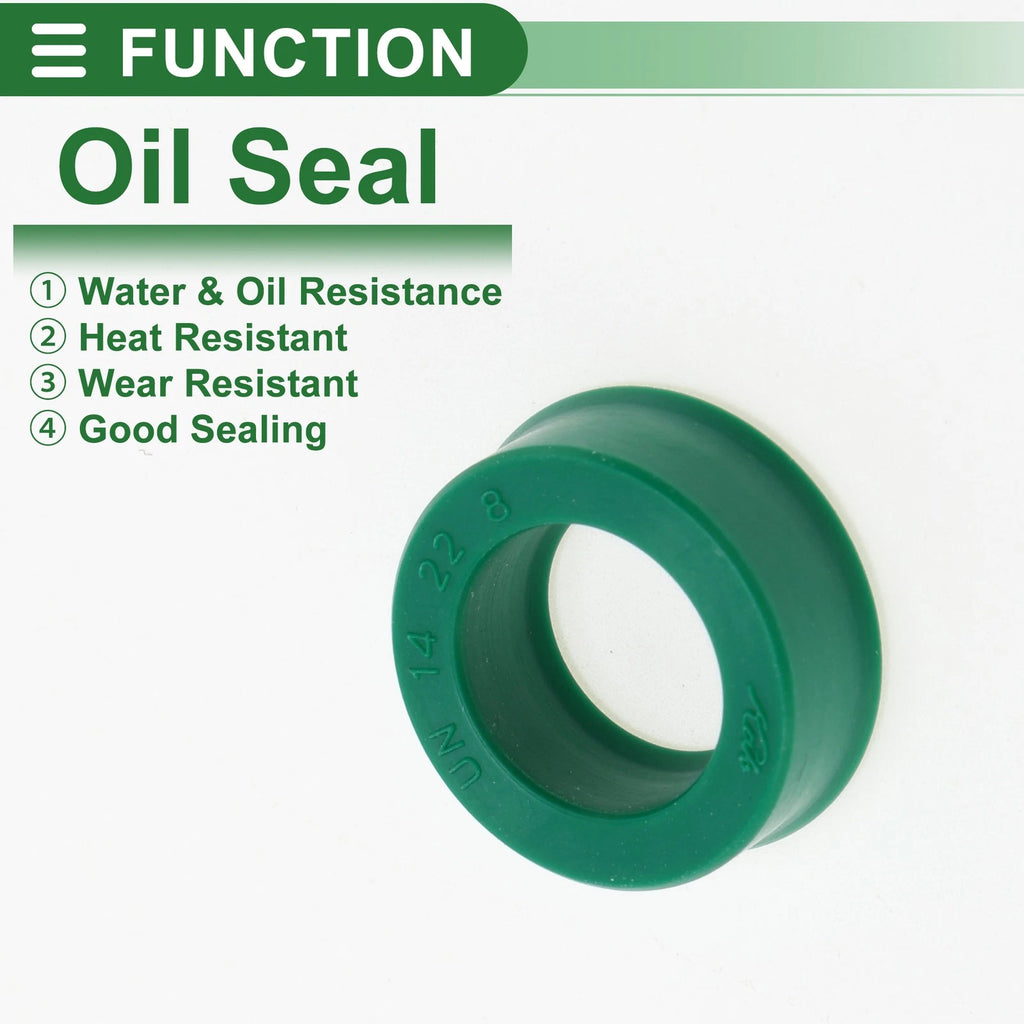Set of 5 Oil Seal Ring 14x22x8mm for Rotary Shaft (High Pressure)