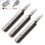 Screwdriver Bits for Power Tools (Chrome)