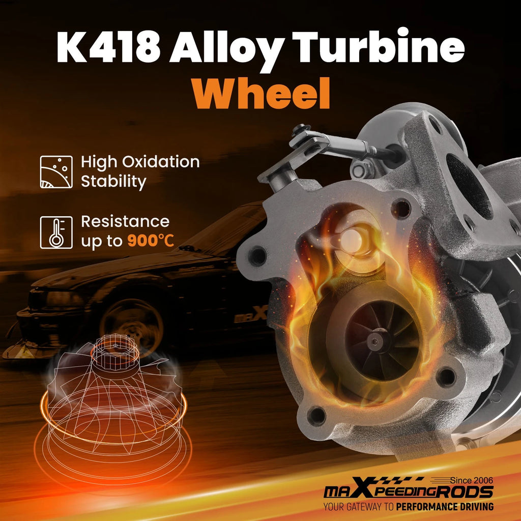 Turbocharger GT15 T15 for Motorcycle (Small, 452213, 452098)