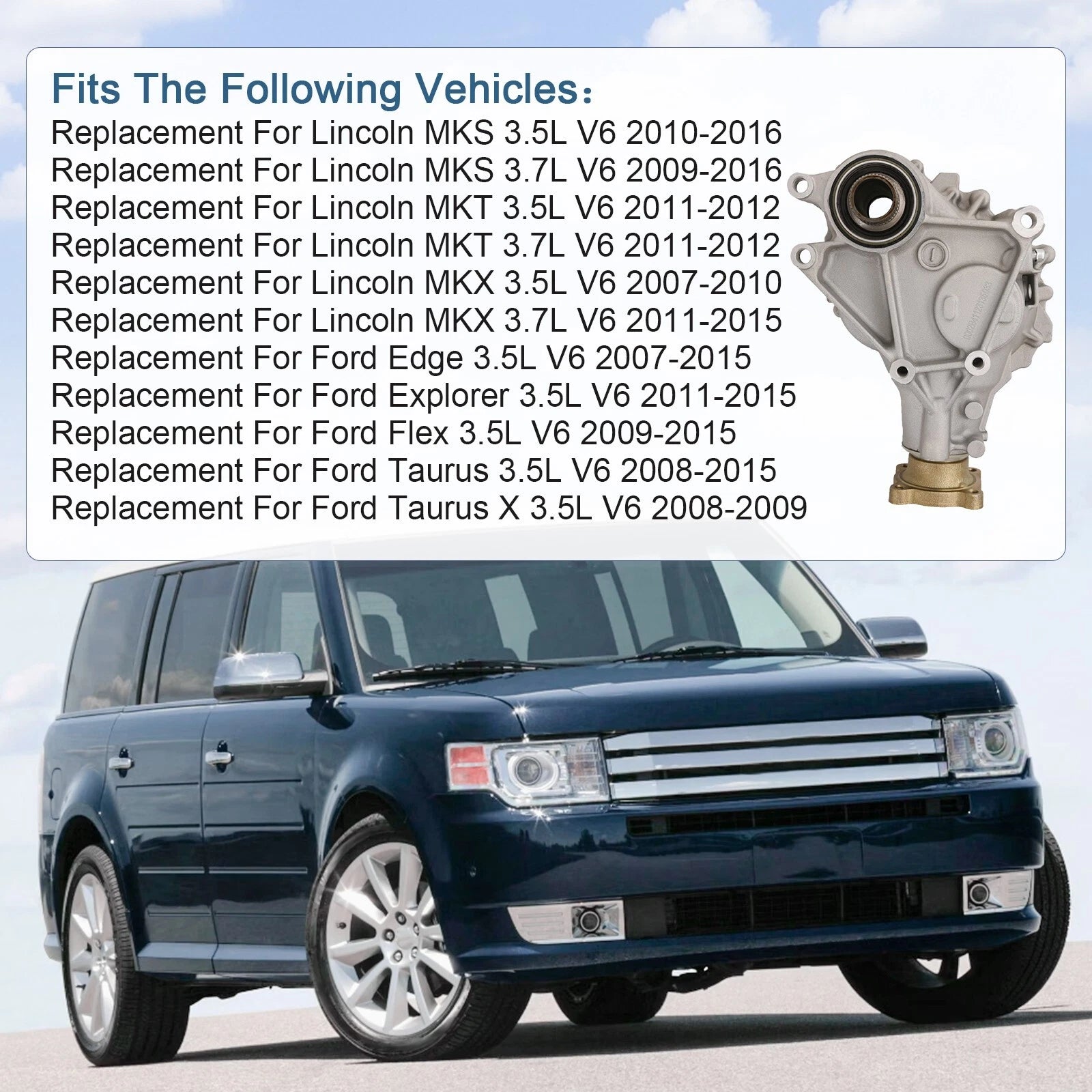 Power Take Off Unit Assembly for Ford Edge Explorer Lincoln