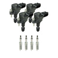 Set of 4 NGK Ignition Coils & Iridium Spark Plugs for Cobalt Equinox HHR (2005–2013)