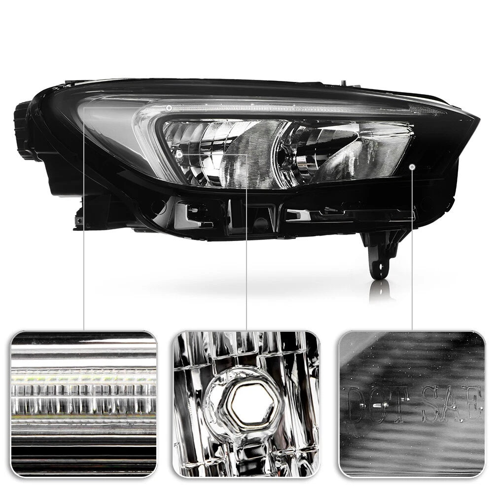 Headlight for Buick Encore GX (2020–2023) Halogen w/ LED DRL Passenger Side