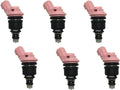 6PCS Fuel Injector 16600-57Y01 16600-57Y00 for Nissan Sentra 200SX NX (1991–1999)