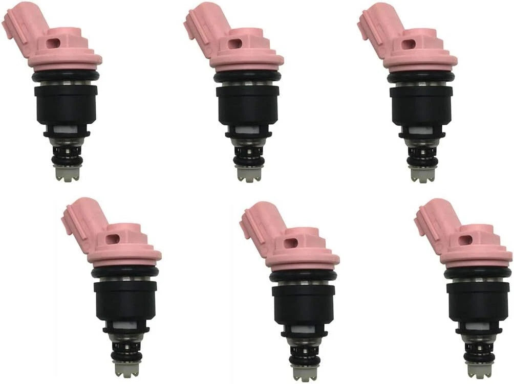 6PCS Fuel Injector 16600-57Y01 16600-57Y00 for Nissan Sentra 200SX NX (1991–1999)
