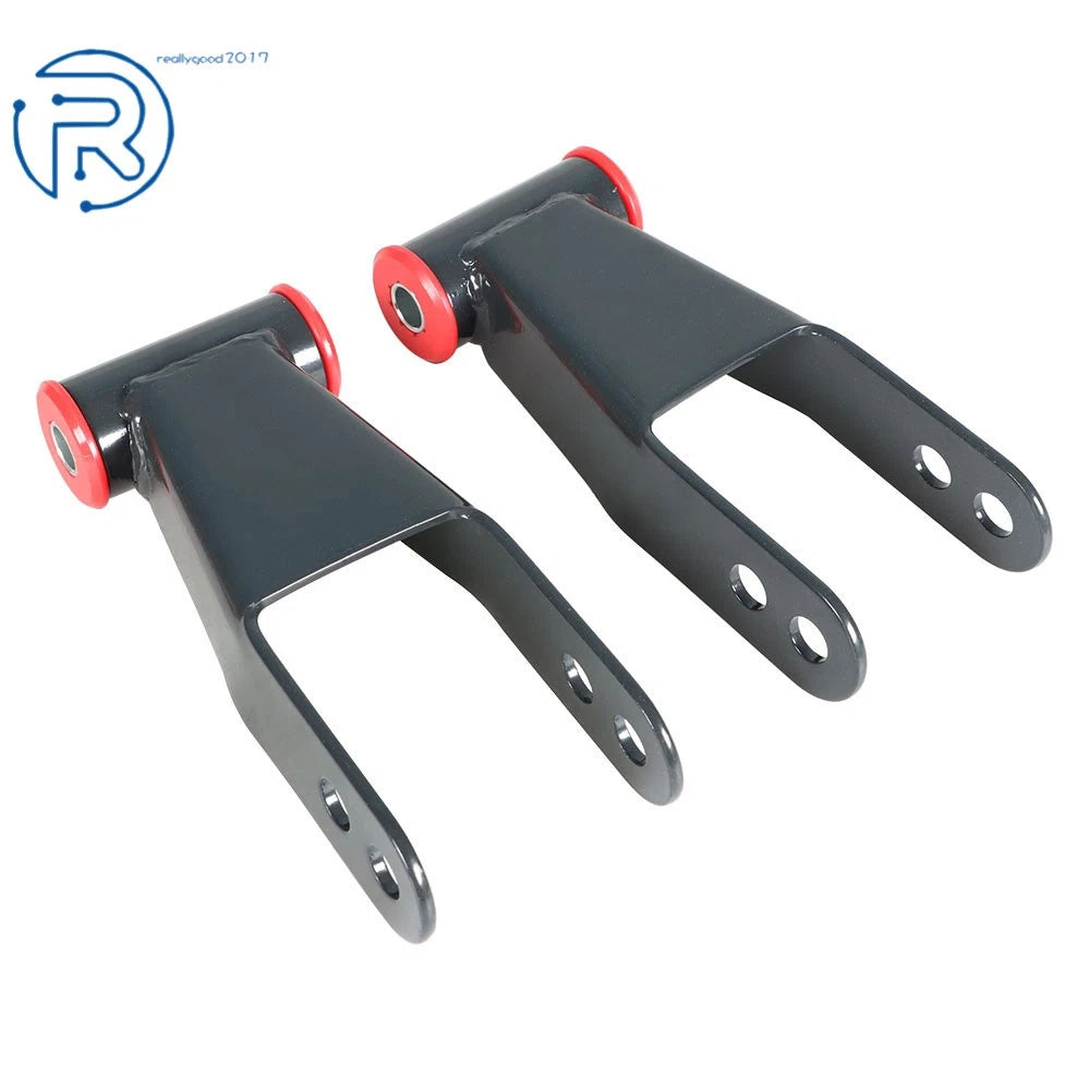 2X 2" Rear Drop Shackles Kit for Chevrolet Silverado 1500 (2019-2021)
