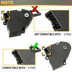 Air Door Actuator for Chevy Silverado 1500 (1999–2006) GMC 3500 (2001–2006)