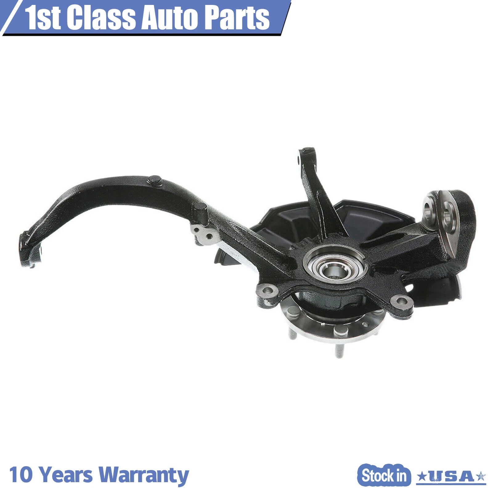2X Front Wheel Hub & Steering Knuckle for Ford Lincoln Mercury (2006–2012)