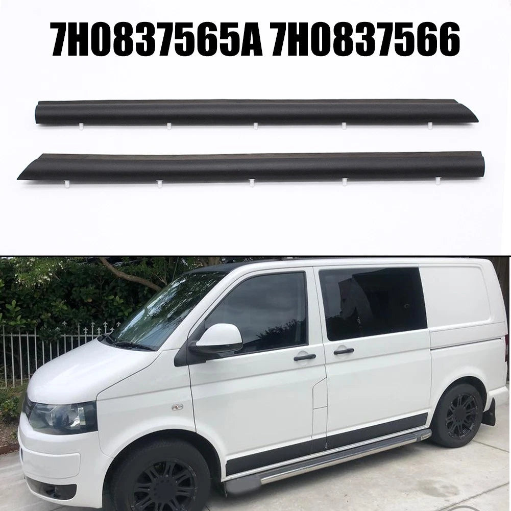 Set of 2 Car Door Seal Strips for Transporter T5 T6 (2003–2019)