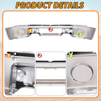 Chrome Front Bumper for Ford F150 (2009–2014)