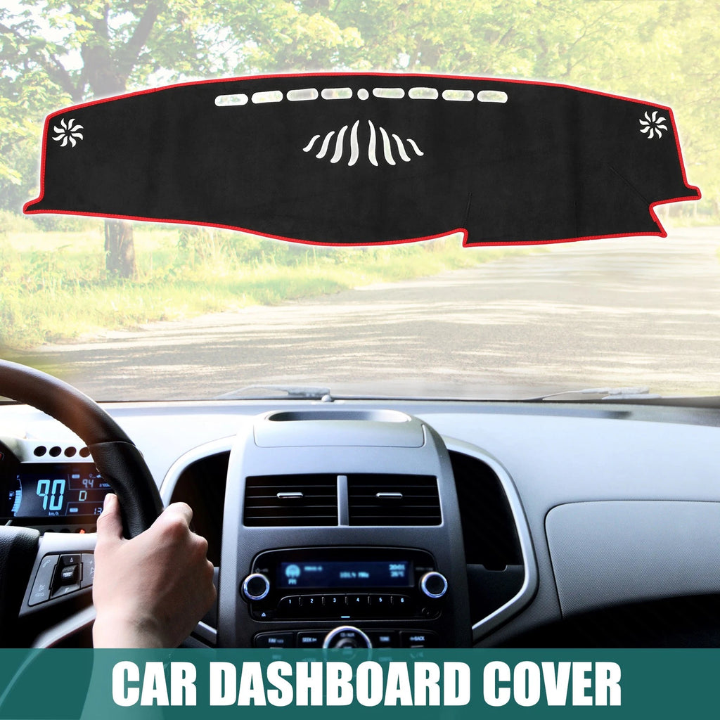 Dashboard Cover for Toyota Crown 14th 210 Series (2012–2018) Suede Silicone