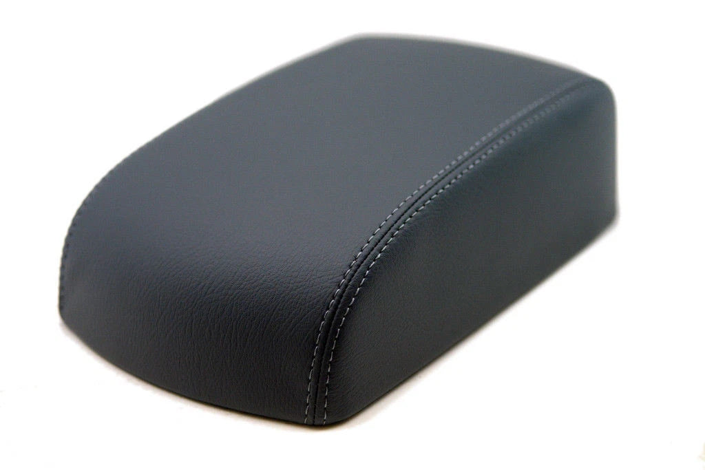 Center Console Armrest Cover for Nissan Sentra (2007–2012) Gray Leather