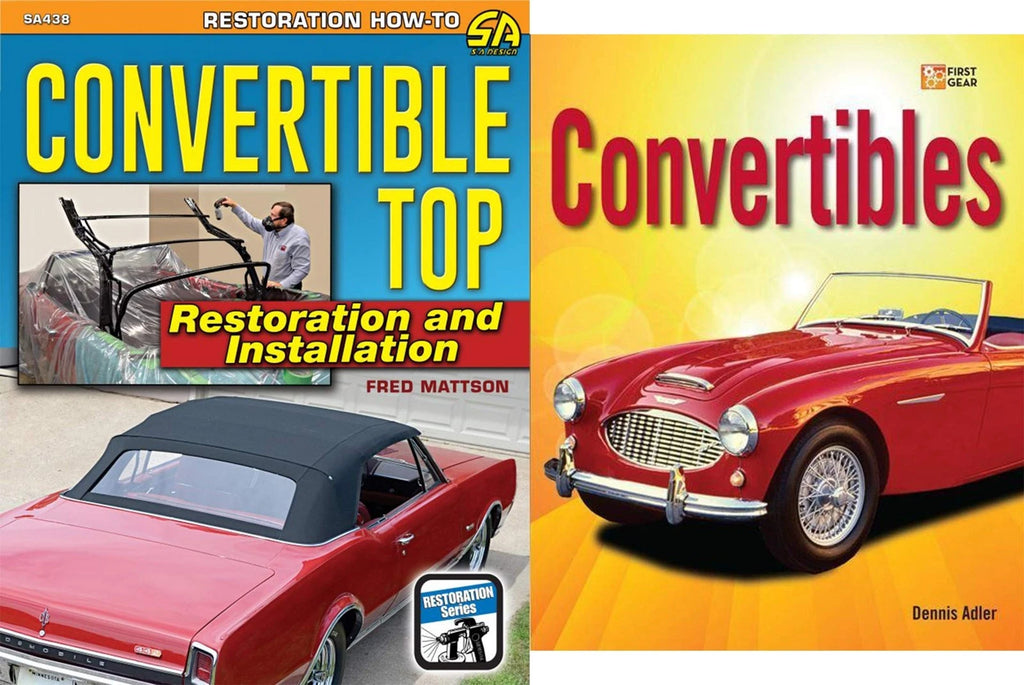 Convertible Top Restoration and Installation Book Set for Universal 