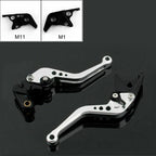 Short Brake Clutch Levers for BMW HP2 Sport (2008–2011) T9 Silver