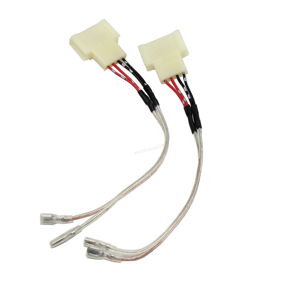 Set of 4 Door Speaker Wire Harness Adapters for VW Beetle GTI Golf Passat