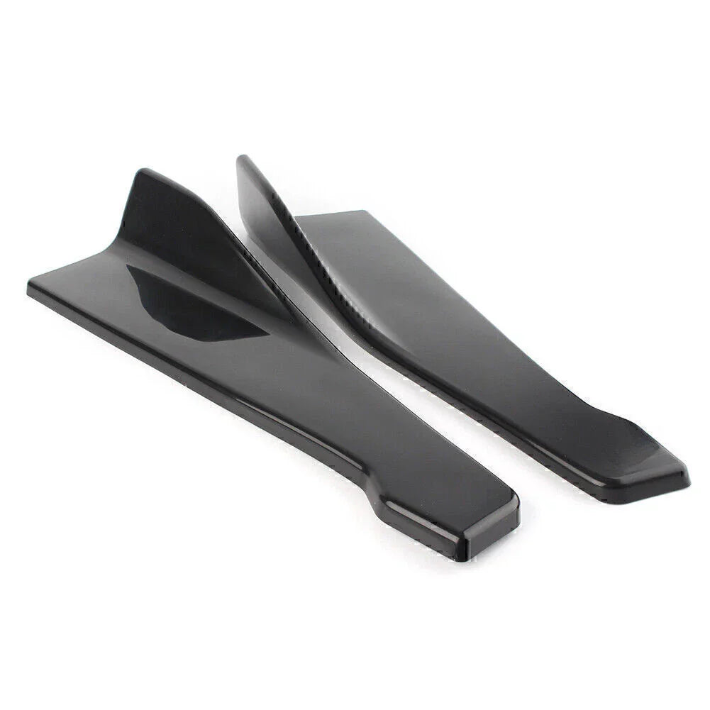 35cm ABS Bumper Spoiler Under Skirt Rocker Wings for Car SUV AUTO