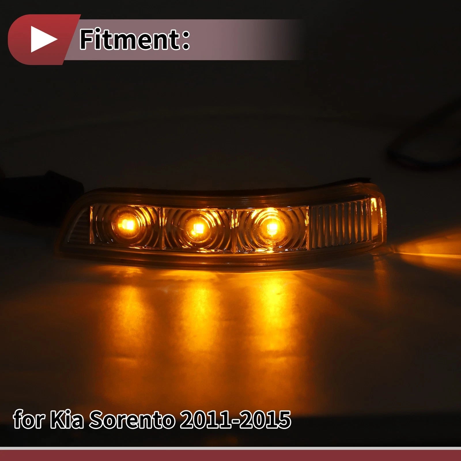 LED Mirror Turn Signal Light for Kia Sorento (2011–2015) No. 876231U000
