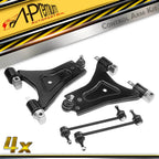 Set of 4 Front Control Arm Sway Bar for Ford Contour Mercury Mystique Cougar (1995–2002)