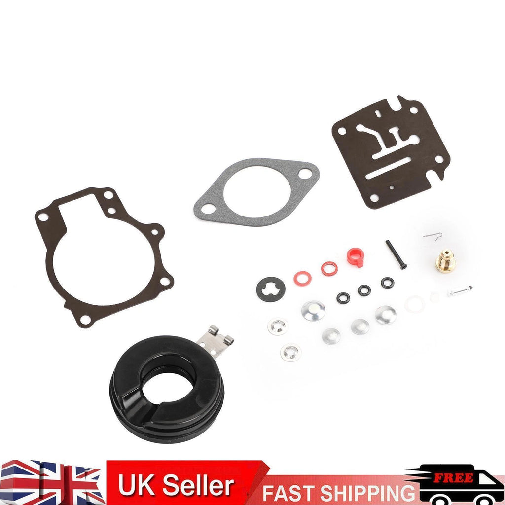 Carburetor Rebuild Kit w/ Float for Johnson Evinrude (18-30 HP) 396701