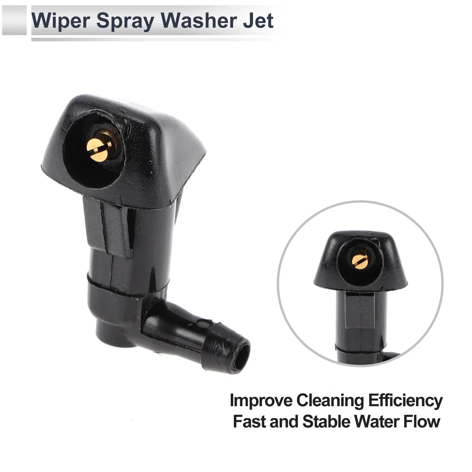 Washer Nozzle & 8 x Hose Connectors for Honda (No.76810SDAA11)