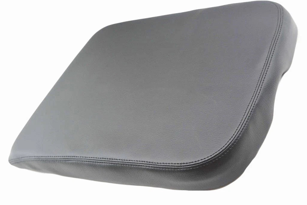 Center Console Armrest Cover for Dodge Ram (2002–2008) Black Leather Synthetic