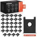 30x Metal Spring U-Nut Retainer Clips for Chevy Astro (1990–2005)