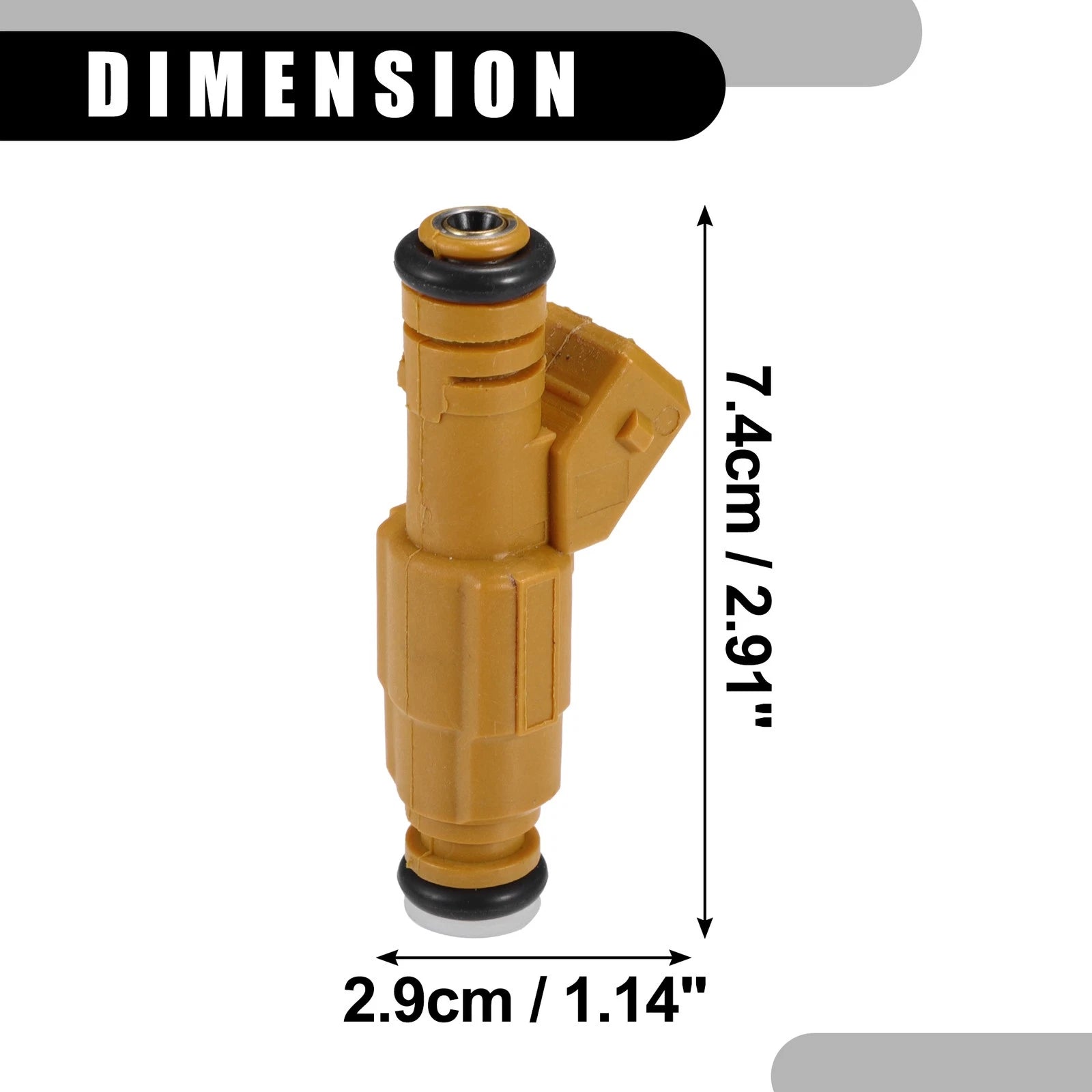 8 Pcs Fuel Injector No. 97TF9F593AA/F6VZ9F593AA for Ford Crown Victoria (1998)