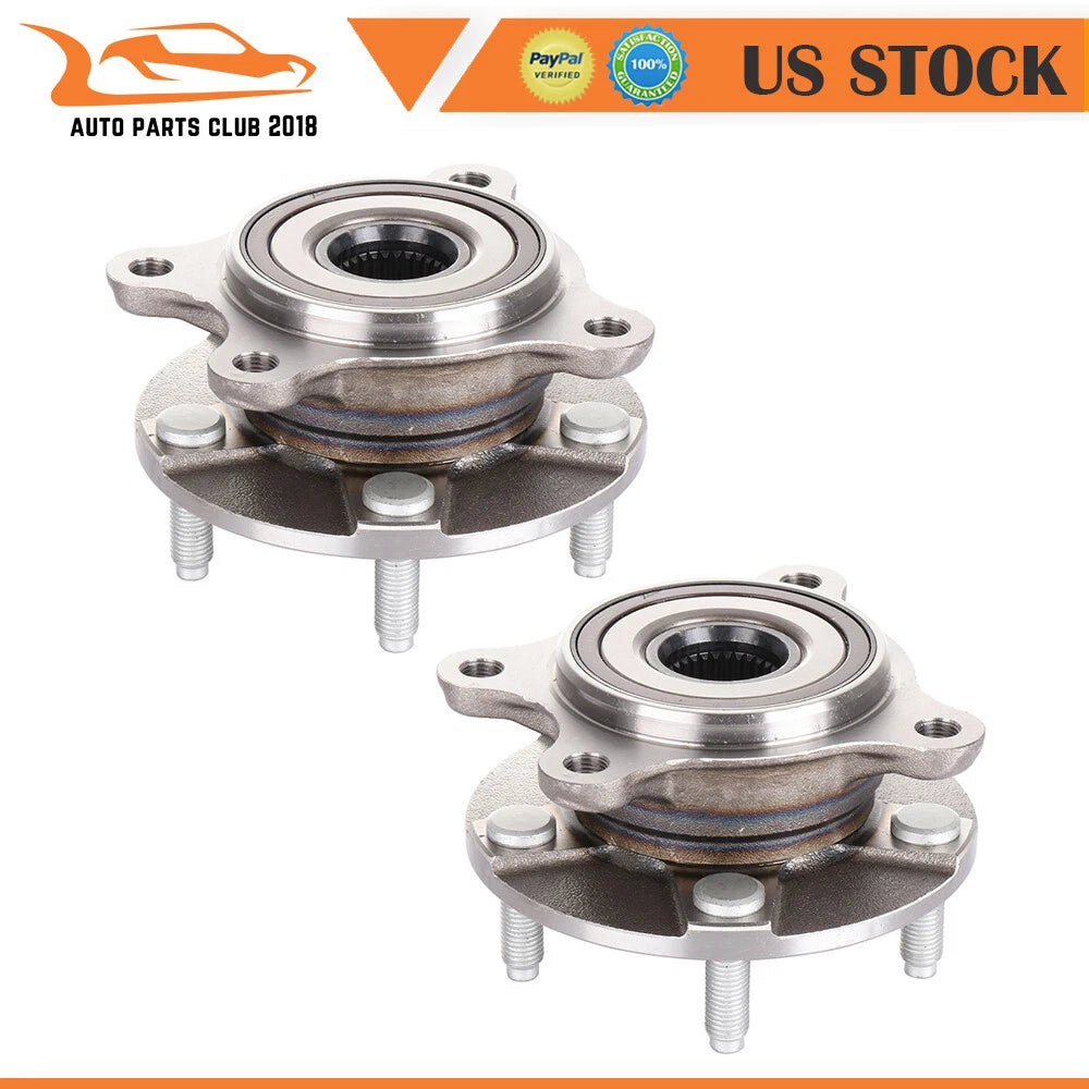 2 Front Wheel Hub Bearing Assembly for Lexus IS250 IS300 IS350 GS350 RC350 (2006–2020)