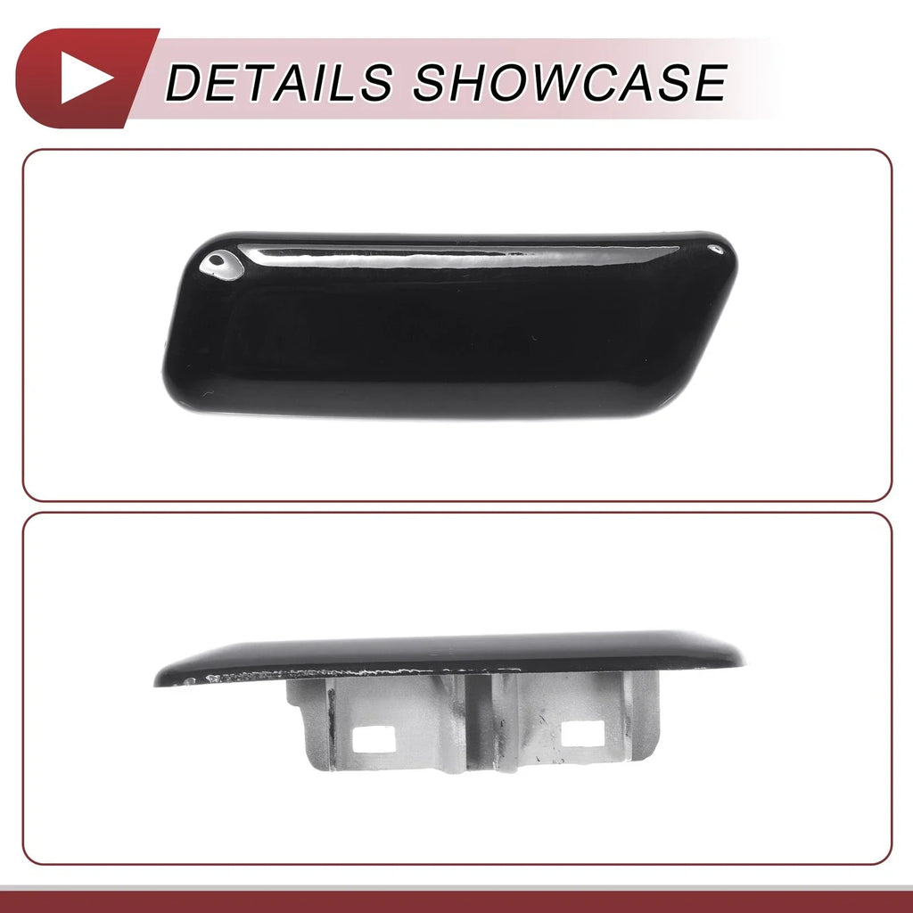 Front Left Washer Nozzle Cover for Lexus GX460 (2010-2013) Black