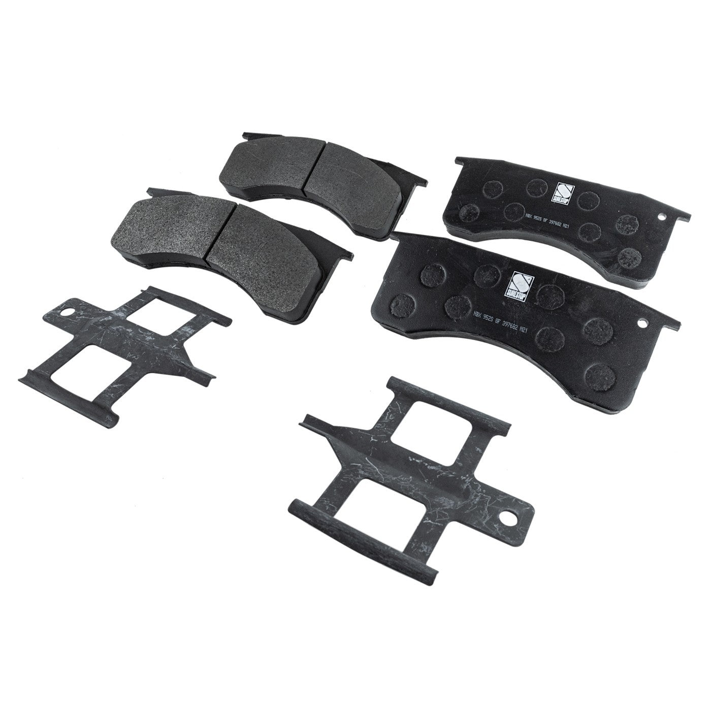 Set of 4 Brake Pads for Chevy Silverado 4500 HD 5500 6500