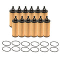 Set of 12 Engine Oil Filters for Chrysler Dodge Jeep Ram V6 (2011–2023)