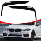 Front Bumper Fog Light Eyelid Cover for BMW 5 Series (2016–2020)