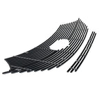 Upper Stainless Black Billet Grille Insert for Ford Explorer (2020-2024)