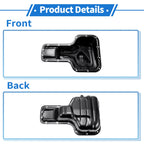1 Pc Engine Oil Pan No.121010D010 for Toyota Corolla (1998–2008) Iron Black