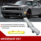 Clear LED Front Side Marker Lights for Dodge Challenger (2018–2022)